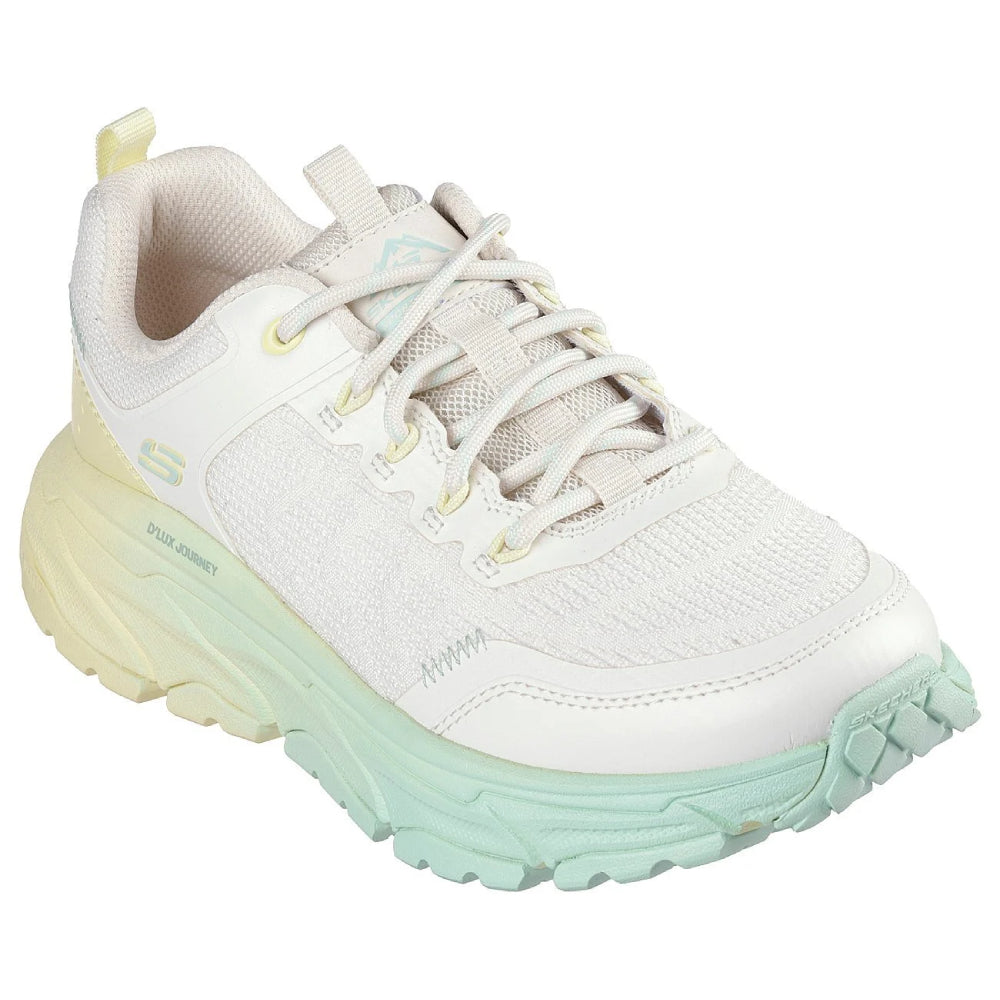 SKECHERS Women's D-Lux Journey Artisan Weave Outdoor Shoe (Nat/Multi)