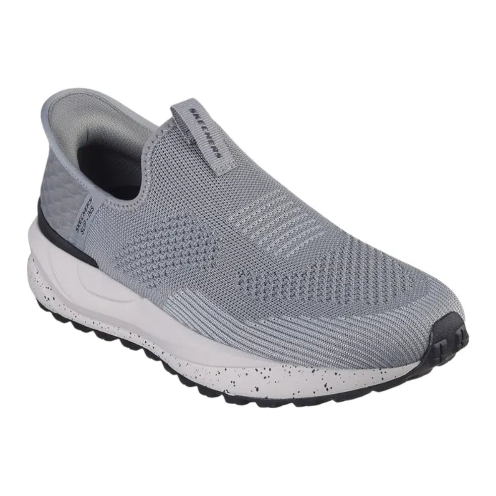 SKECHERS Men's Bogdin Arlett Walking Shoes (Gray)