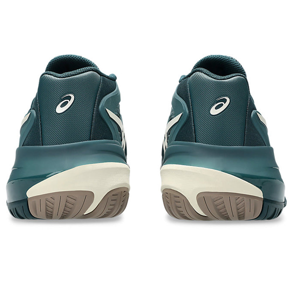 ASICS Men's Gel-Resolution X Tennis Shoe (Saxon Green/Birch)