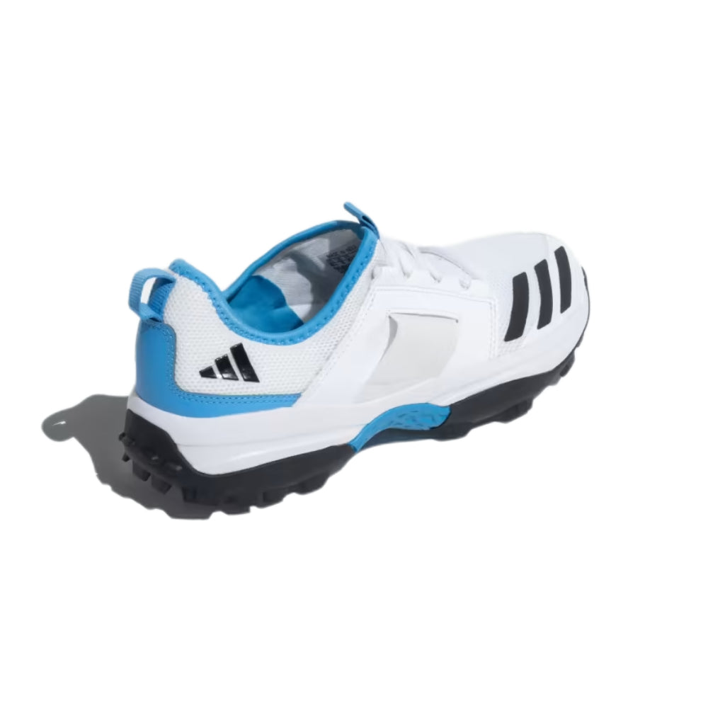 Latest Adidas Men Crinu 23 White,Black Cricket Shoe