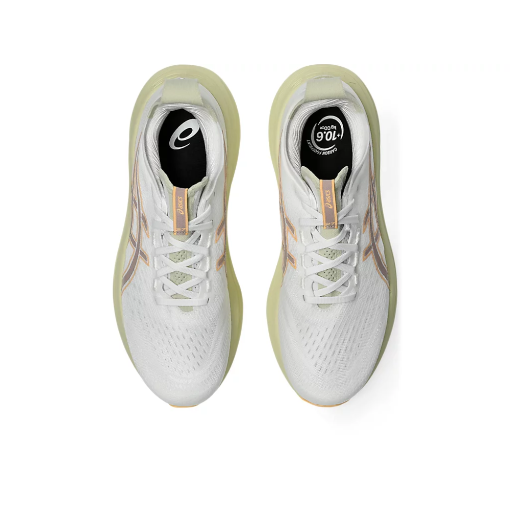 Asics Men's Gel-Nimbus 27 (White/Fawn)
