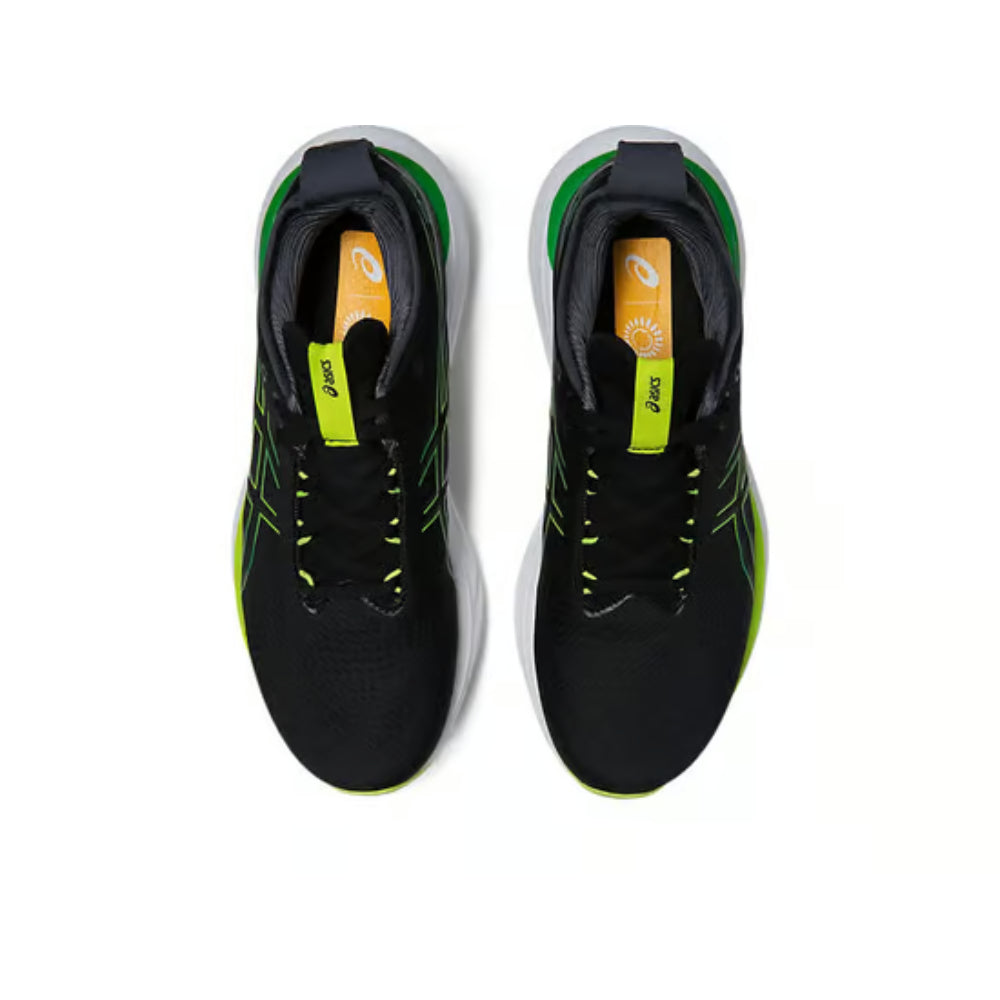 asics Gel-Nimbus 25 latest Black,Lime Zest Shoes