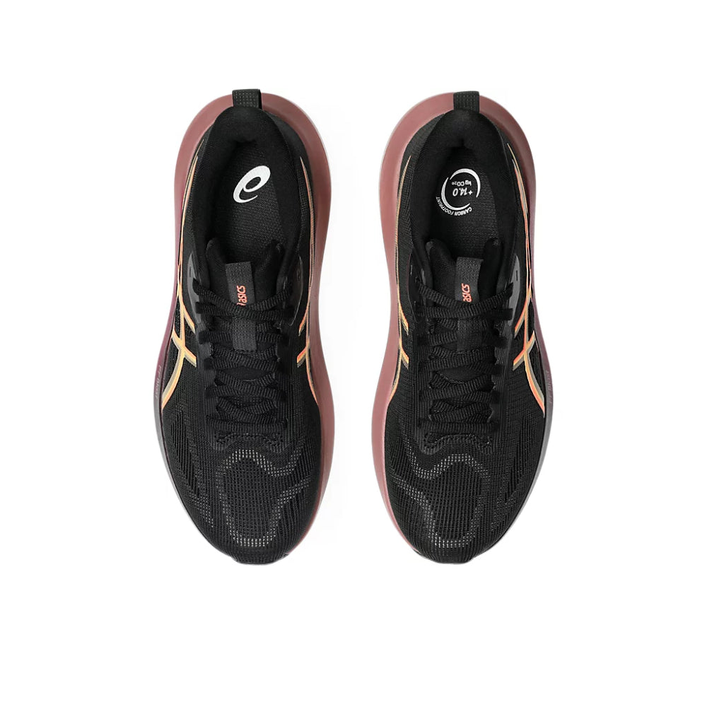 ASICS Men's Gt-1000 14 Running Shoe (Black/Vivid Coral)