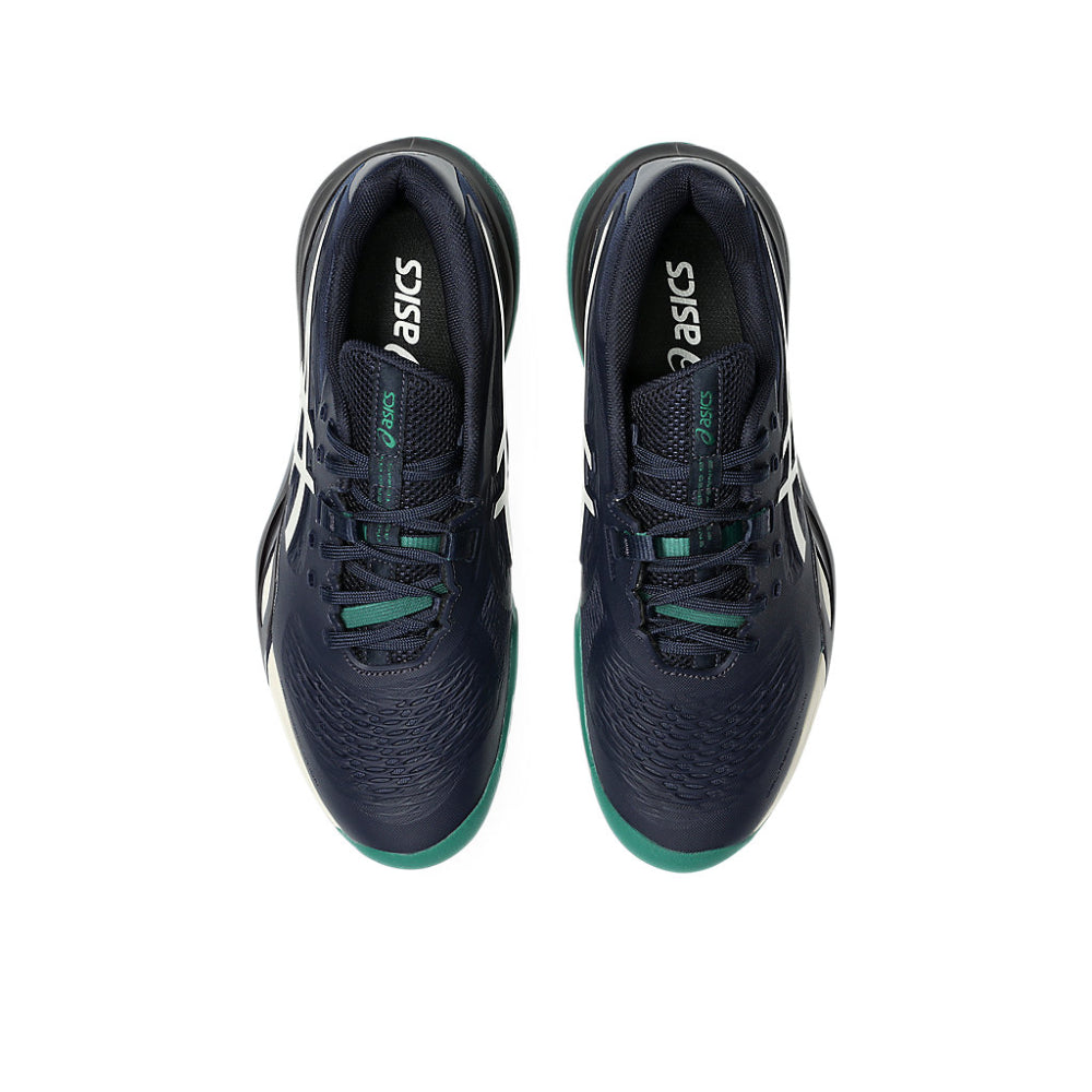 ASICS Men's Court Slide 4 Tennis Shoe (Midnight/Lichen Rock)