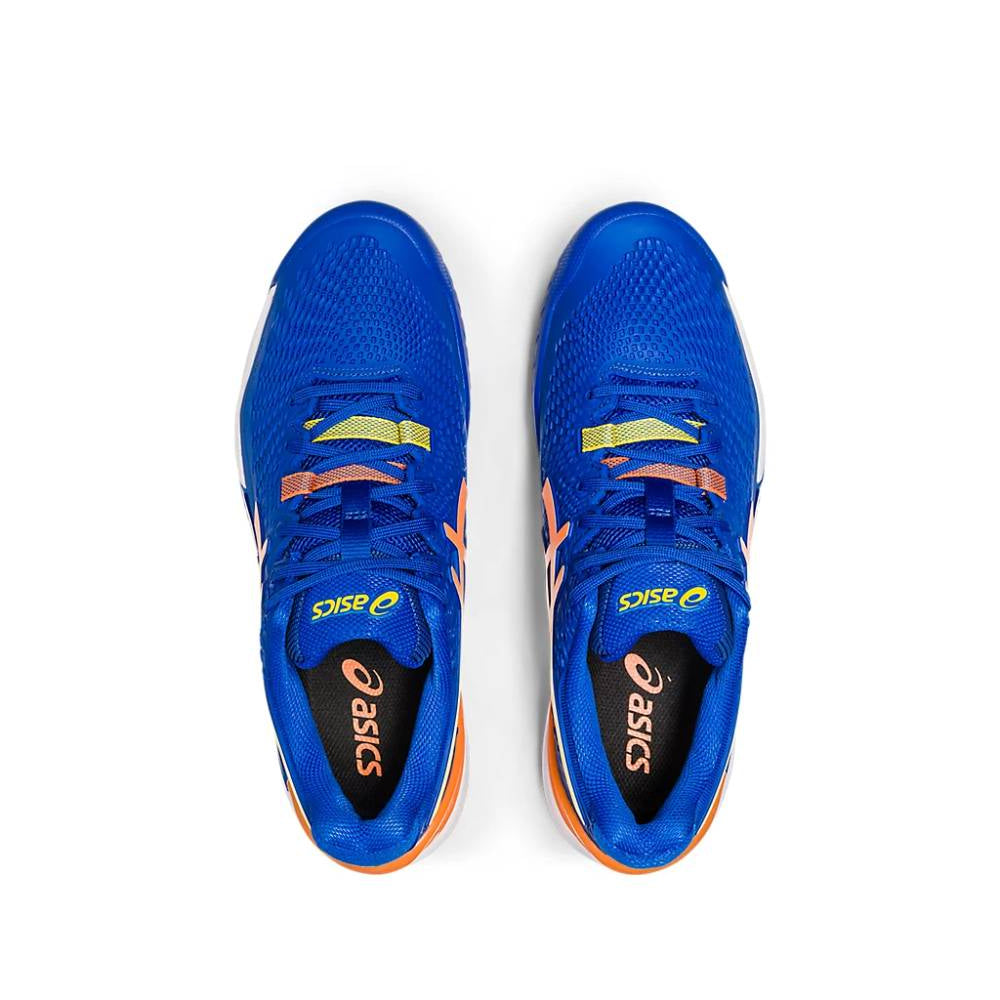 asics Gel-Resolution 9 best tennis Tuna Blue,Sun Peach Shoes