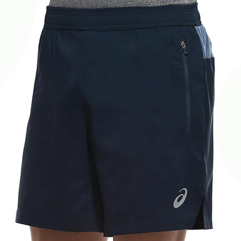 asics latest 7In with inner french Blue short
