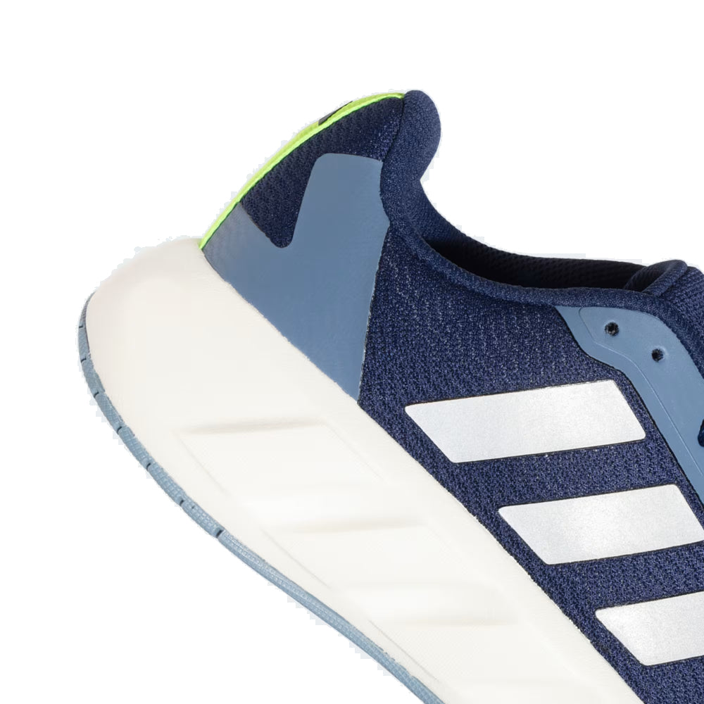 Adidas Men's Vent-Shoot Running Shoe (Blue/Silver/Green)
