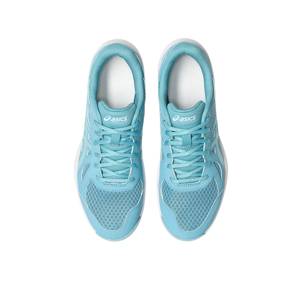 ASICS Men's Upcourt 6 Badminton Shoe (Stillwater/Ocean Decay)