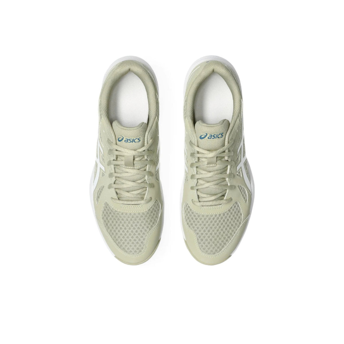 ASICS Men's Upcourt 6 Badminton Shoe (Khaki/White)