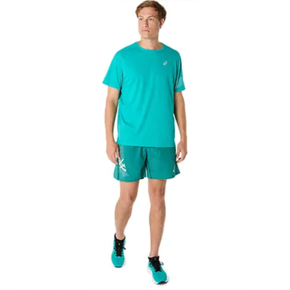 ASICS Men's Icon SS Top (Teal)