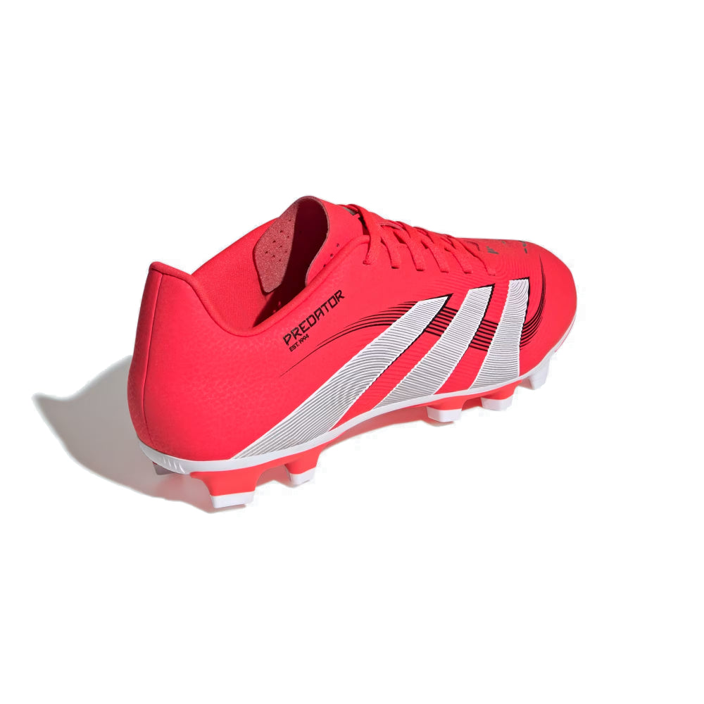 Adidas Predator Club FG/Mg Football Shoe (Red/White/Black)