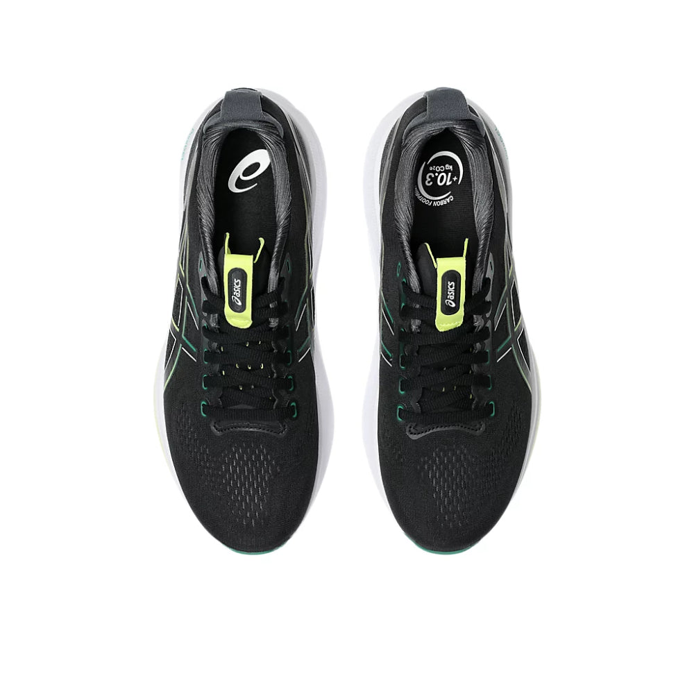 ASICS Men's Gel-Kayano 32 Running Shoe (Black/jasper Green)