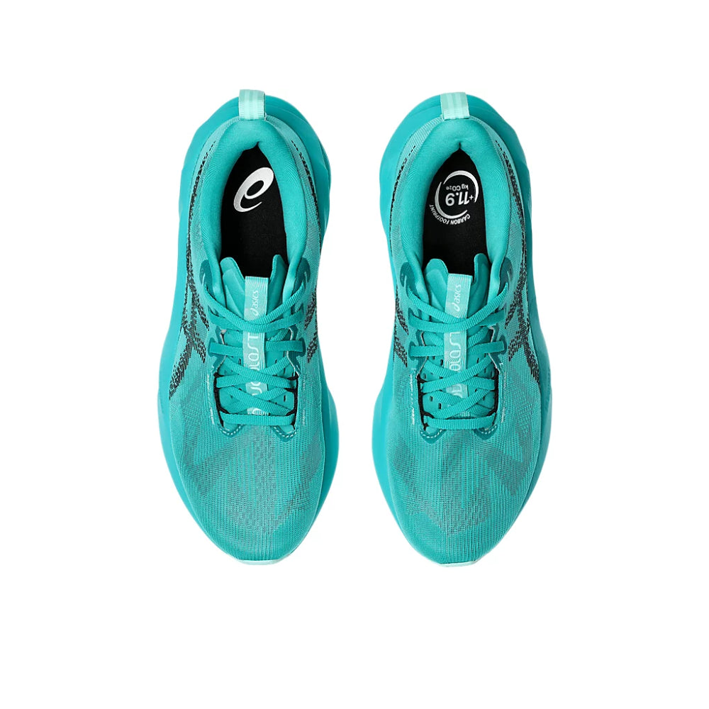 ASICS Men's Novablast 5 Running Shoe (Wave Teal/Black)