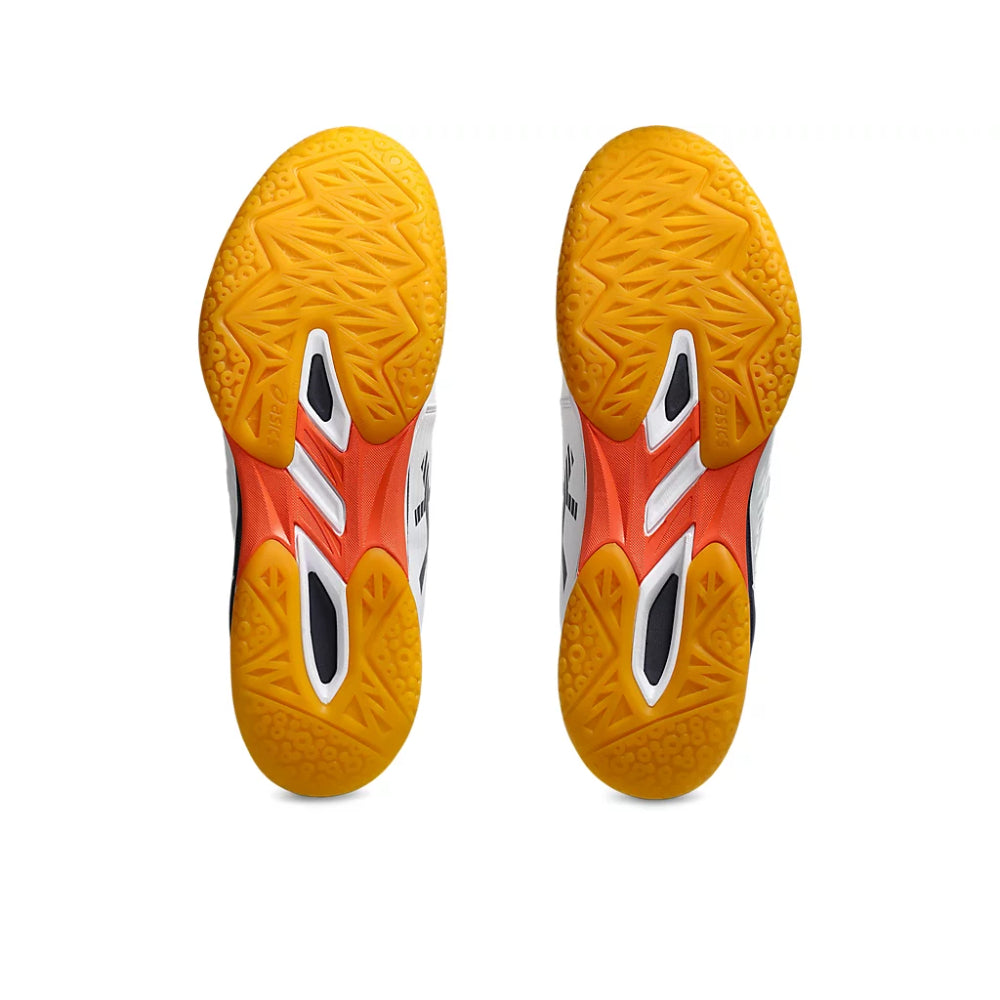 ASICS Men's Court Control FF 3 Badminton Shoe (White/Indigo Fog)