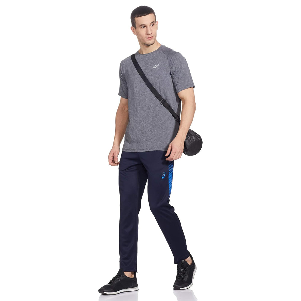 asics top stripes track midnight pant