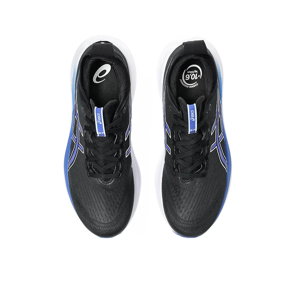 ASICS Men's Gel-Nimbus 27 Running Shoe (Black/Dark Cobalt)