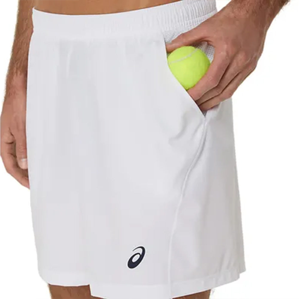 ASICS Men's Court 7IN Short (White)