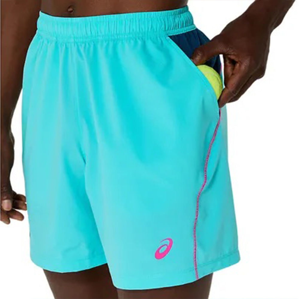 ASICS Men's Padel Court 7IN Short (Energy Aqua)