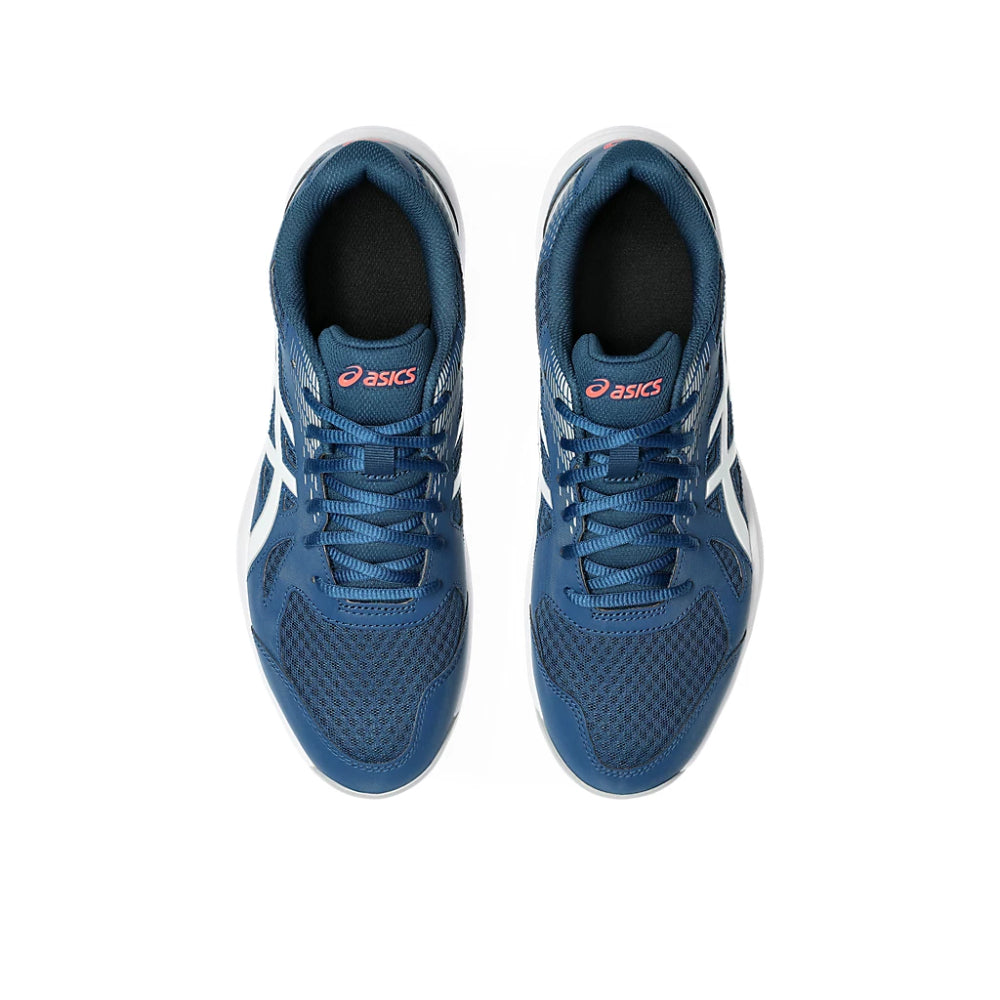 Asics Men's Upcourt 6 Volleyball Shoes (Mako Blue/ White)