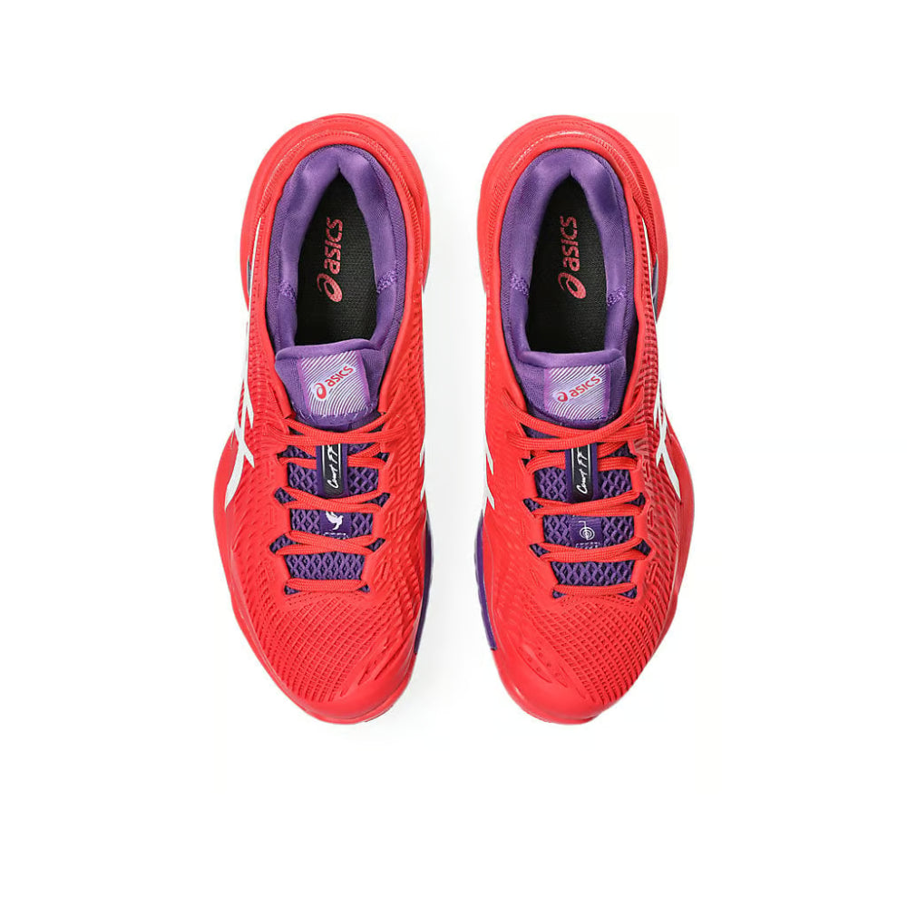 asics men court Classic Red,White tennis Shoe