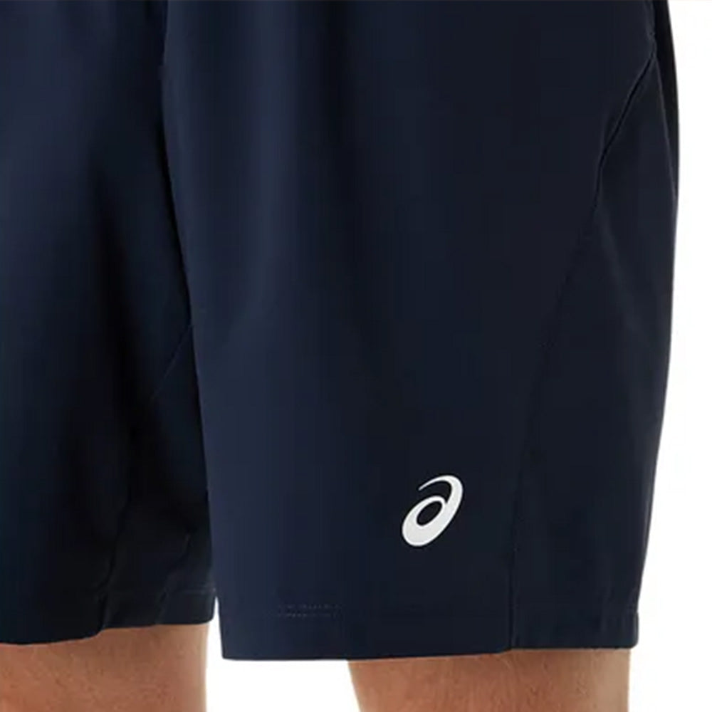 ASICS Men's Silver 9IN Short (Midnight)