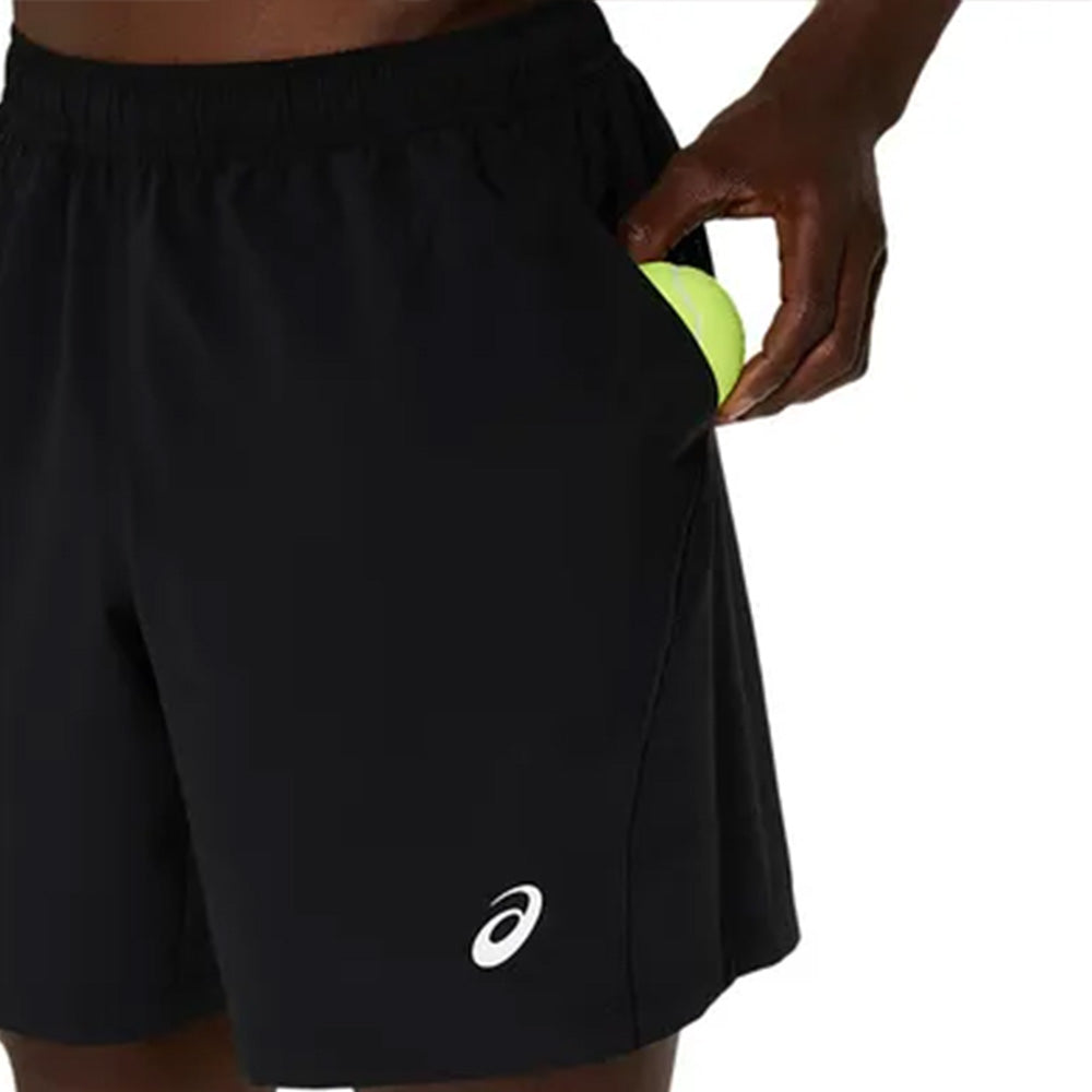 ASICS Men's Court Silver 7IN Short (Black)