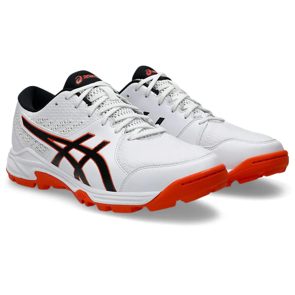 ASICS Men's Gel-Peake 2 Cricket Shoe (White/Black)