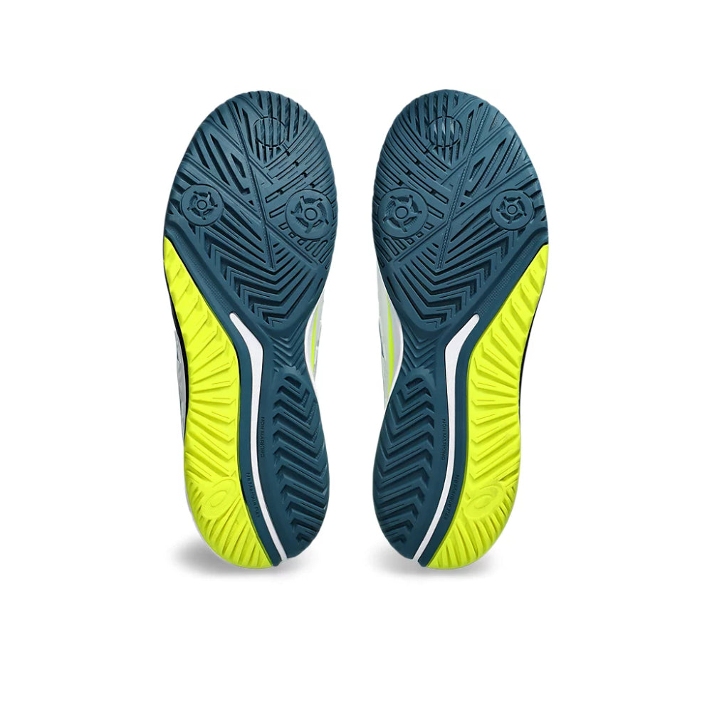 asics Gel-Resolution 9 best White,Restful Teal Shoess