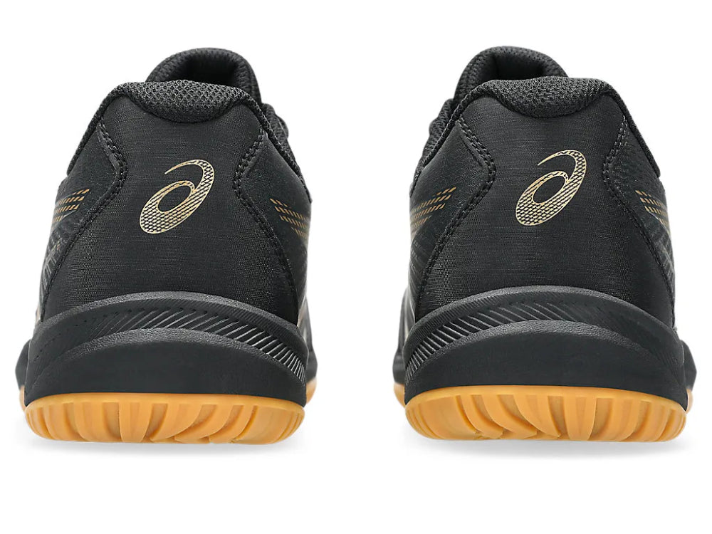 ASICS Men's Upcourt 6 Badminton Shoe (Black/Pure Gold)