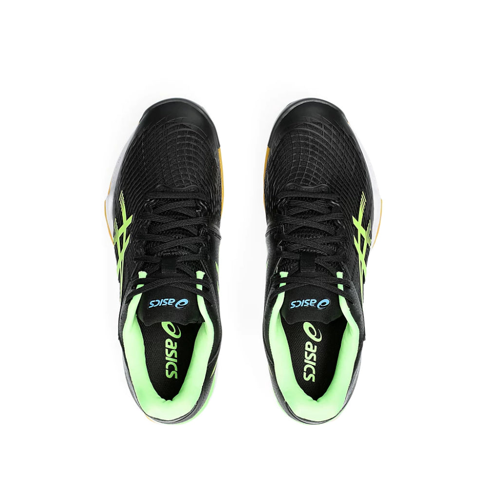 asics Court Control FF 3 best badminton Black,Lime Burst Shoes