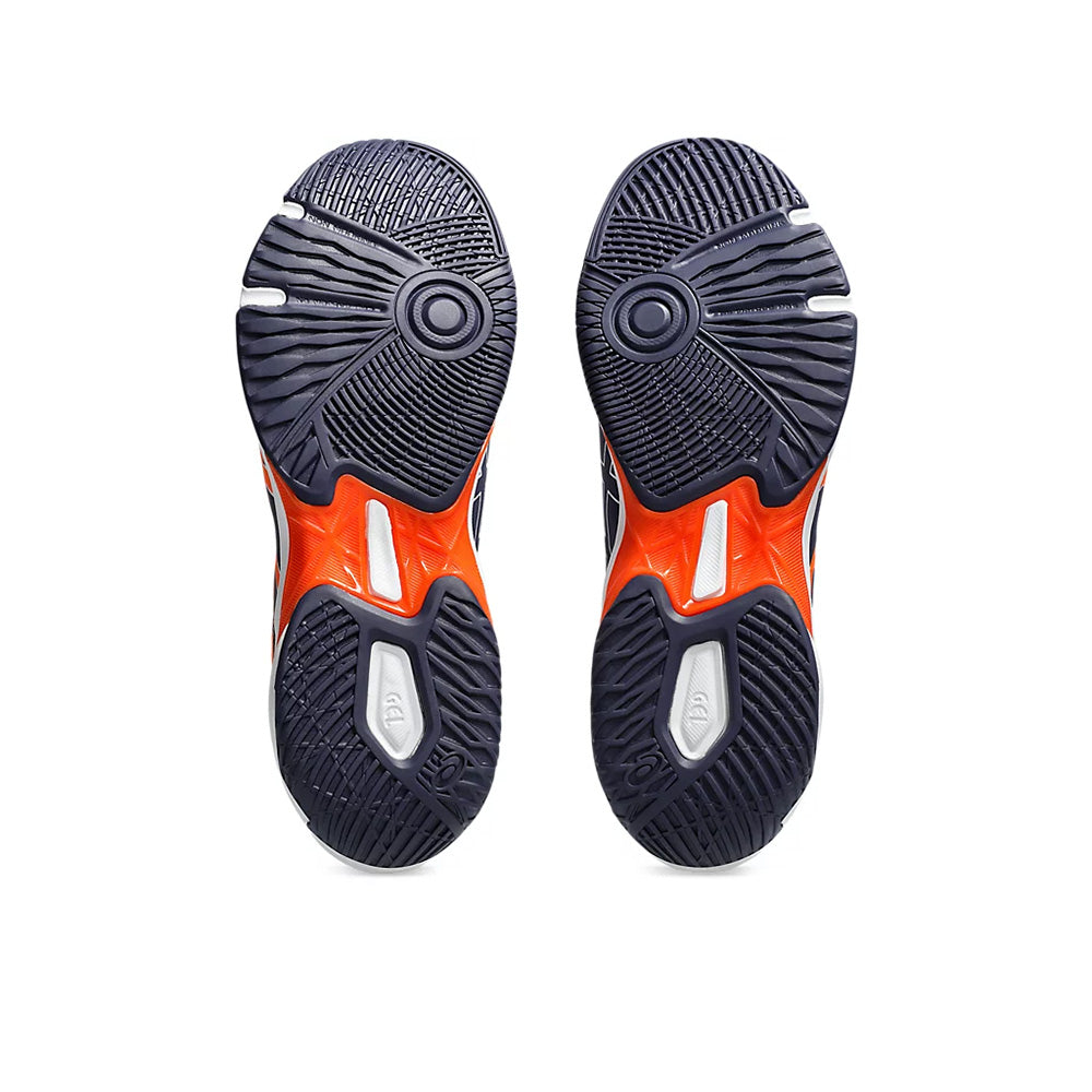 ASICS Men's Gel-Rocket 11 Badminton Shoe (Indigo Fog/Nova Orange)