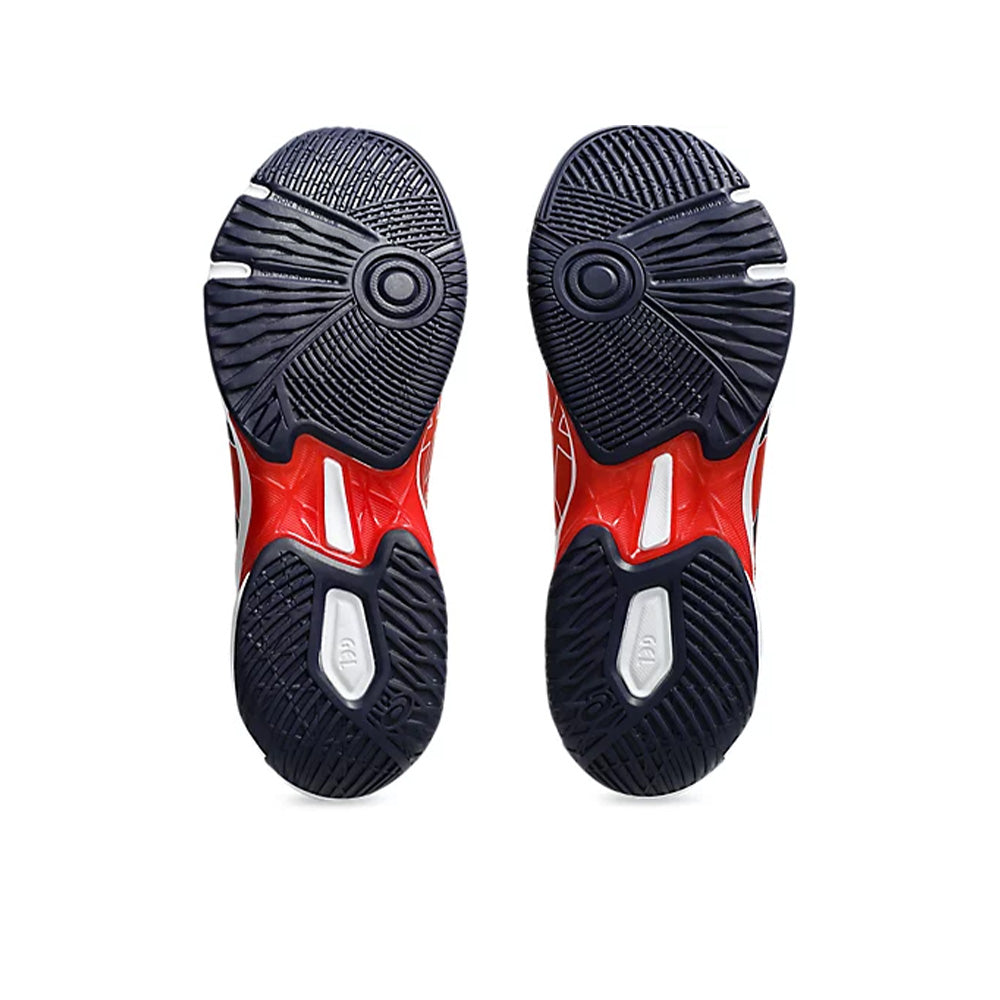 ASICS Men's Gel-Rocket 11 Badminton Shoe (Fiery Red/Peacoat)