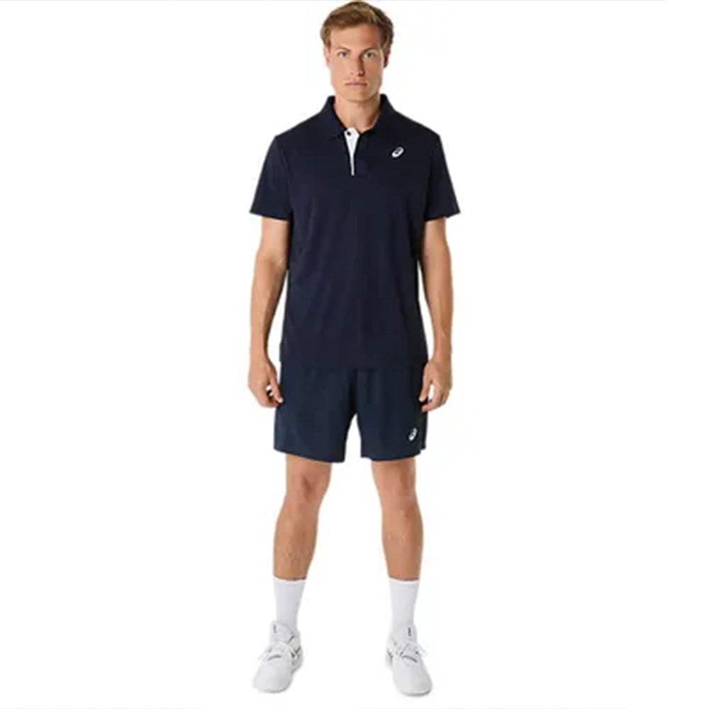 ASICS Men's Silver 9IN Short (Midnight)