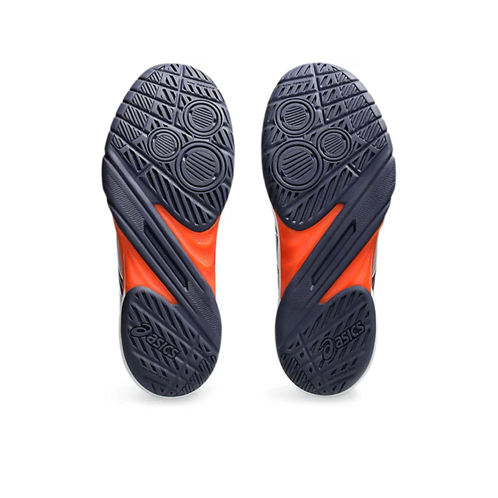 ASICS Men's Powerbreak FF Badminton Shoe (White/Nova Orange)