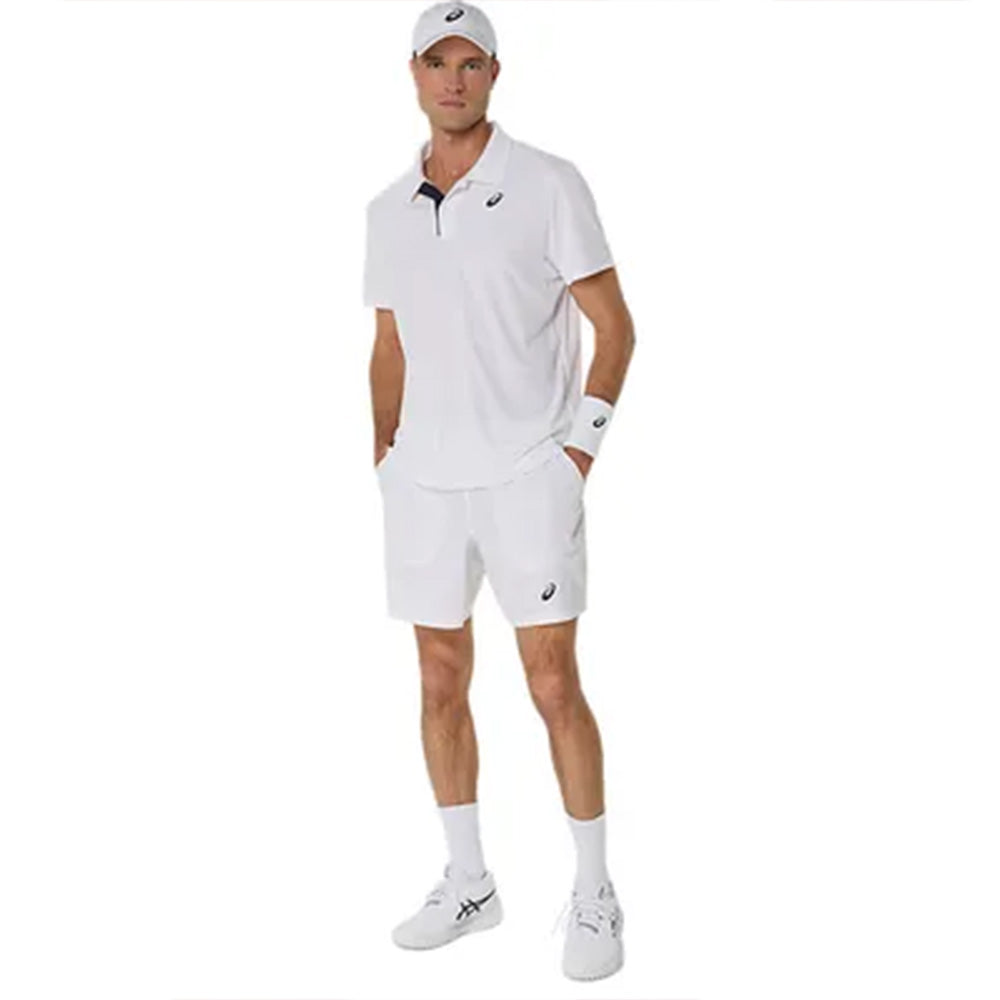 ASICS Men's Court 7IN Short (White)