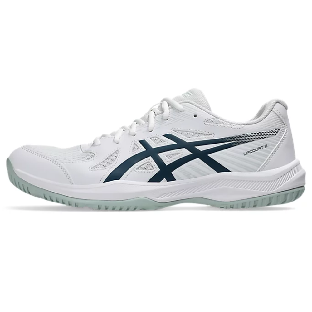 Asics Men's Upcourt 6 (White/Tranquil Teal)