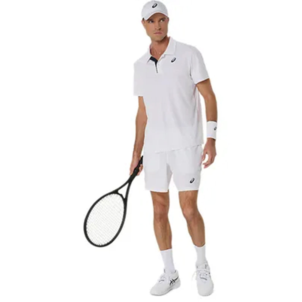 ASICS Men's Court 7IN Short (White)