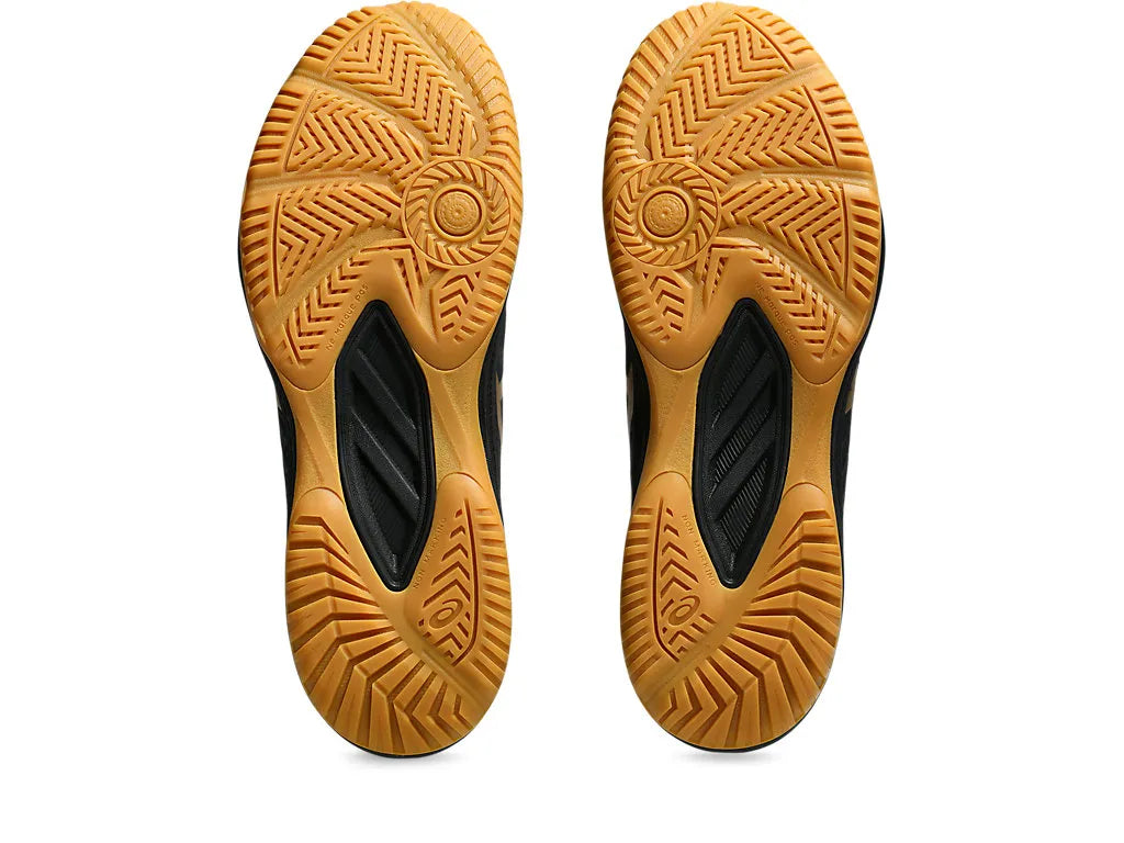 ASICS Men's Upcourt 6 Badminton Shoe (Black/Pure Gold)