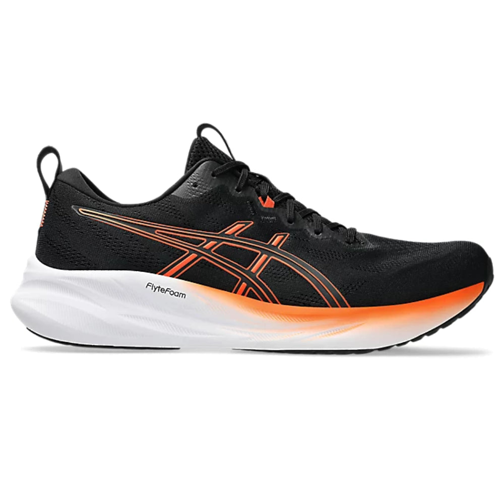 ASICS Men's Gel Pulse 16 Running Shoe (Black/Nova Orange)