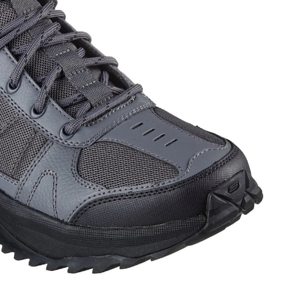 SKECHERS Men's Bionic Trail-Flashpoin Outdoor shoe (Gray/Black)