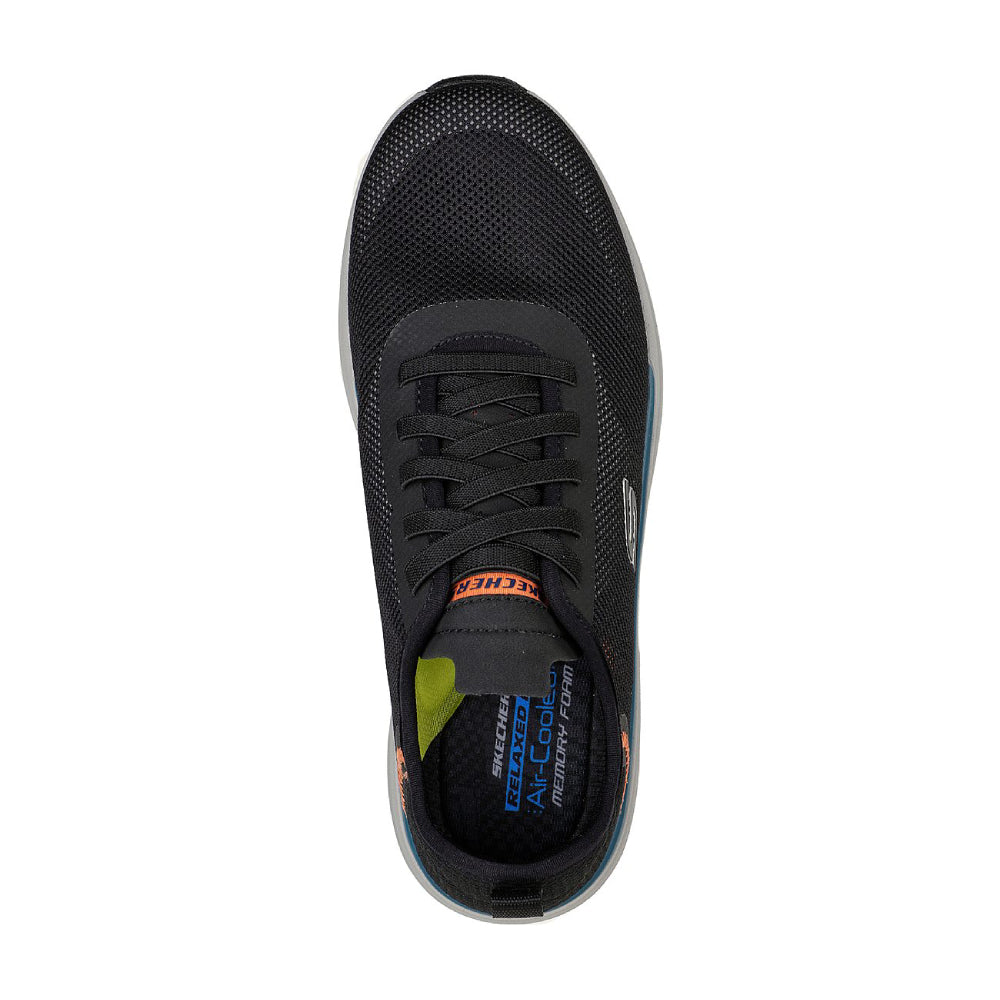 SKECHERS Men's Crowder Destino Running Shoe (Black)