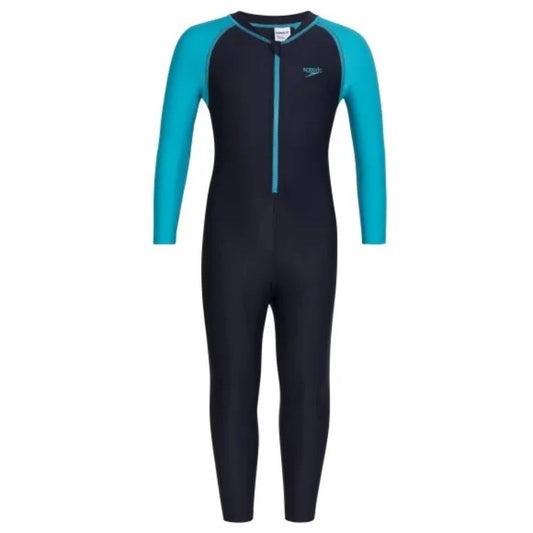 Most comfortable Speedo Boy Color Block All In 1 Swimming Suit