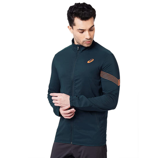 asics latest pattern woven jacket