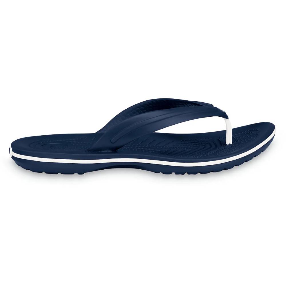 Lightweight CROCS Men Crocband Flip Navy Slipper