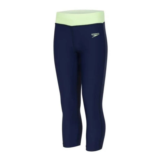 Best Speedo Girl Solid Contrast Swim Capri