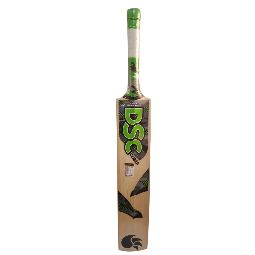 best cricket bat in India - DSC Cobra Kashmir Willow Cricket Bat (85 Cm)