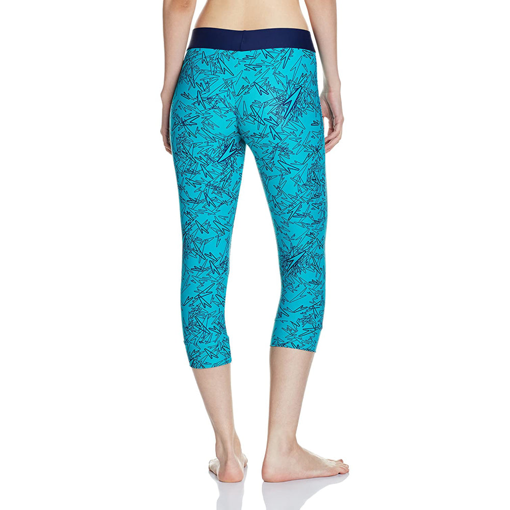 Recommended Speedo Women Boom Splice All Over Printed Swim Capri