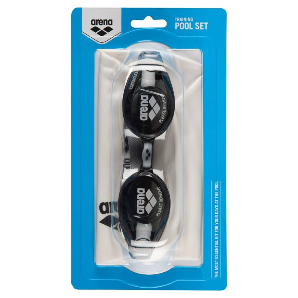 most Recommended ARENA Adult Swimming Pool Cap & Goggle Set