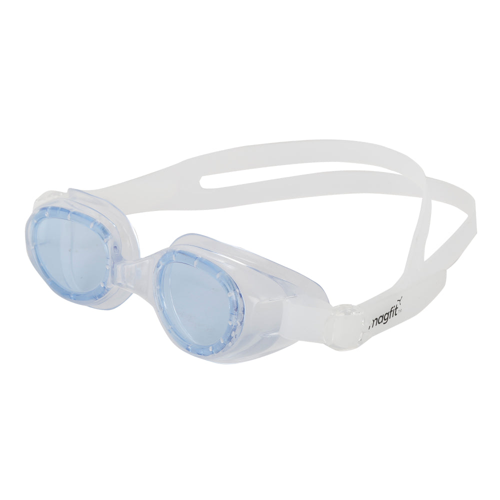 2024 top recommended MagFit Storm Swimming Goggle (Clear/Blue)
