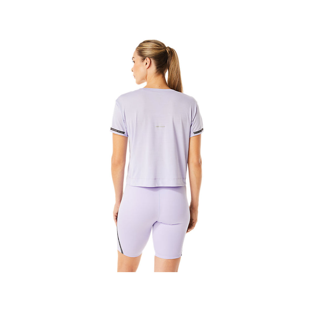 asics quality crop Vapor top